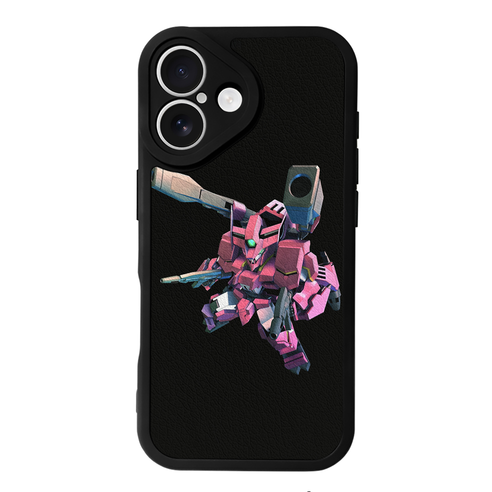 （画像用） 機動戦士ガンダム Mobile Suit Gundam 【iPhone 16シリーズ対応】シリコンスマホケース（レザー調） 材質：シリコン